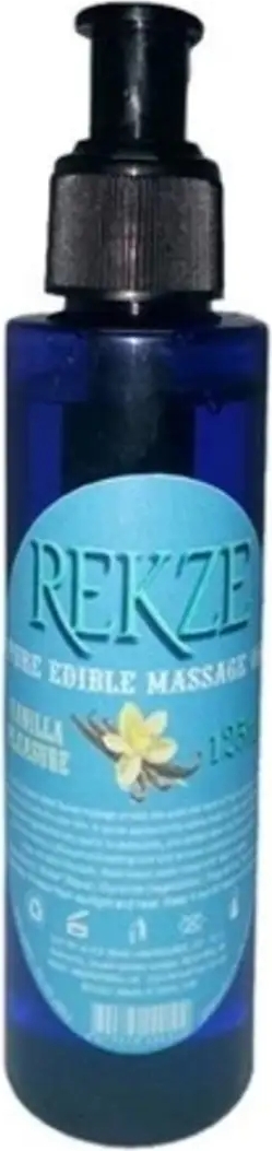 REKZE ERKEKLERE ÖZEL VANİLYA AROMALI MASAJ YAĞI PURE EDİBLE VANİLLA FLAVOR MASSAGE OİL 125ML