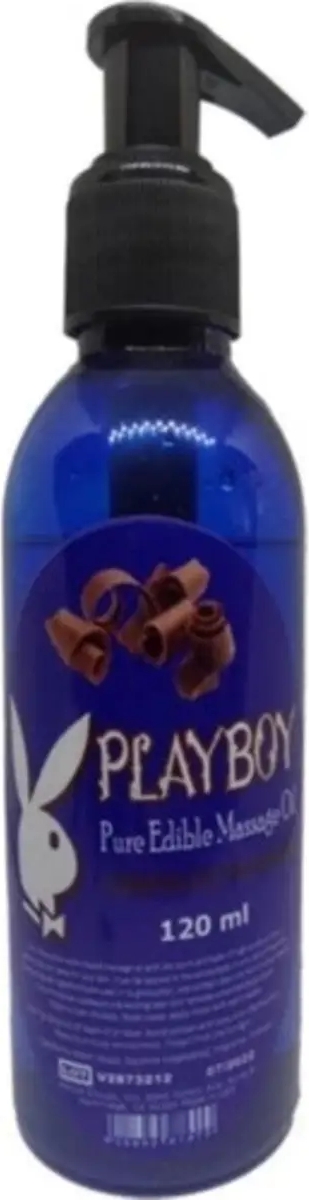 PLAYBOY PURE EDİBLE MASSAGE OİL 120 ML ÇİKOLATA AROMALI MASAJ YAĞI 1 ADET