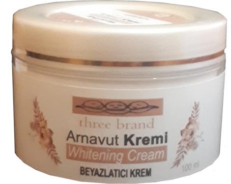 THREE BRAND WHİTENİNG CREAM 100 ML ARNAVUT KREMİ AKLIK KREMİ
