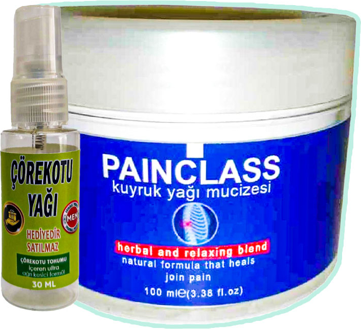 PAİNCLASS KUYRUK YAĞI KREMİ 100 ML + ÇÖREK OTU YAĞI TESKİN YAĞI 30 ML