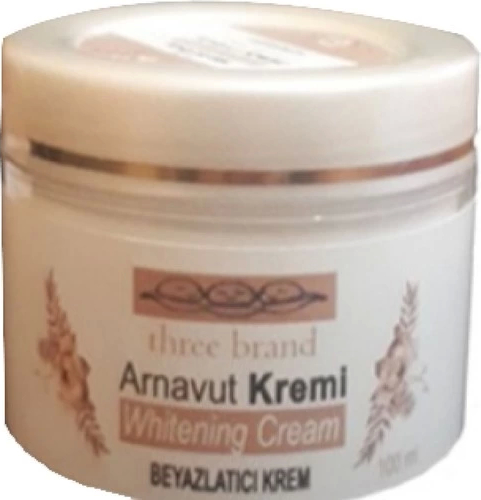 THREE BRAND WHİTENİNG CREAM ARNAVUT KREMİ AKLIK CREAM 100ML