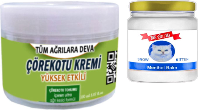 ÇÖREKOTU ÇÖREK OTU KREMİ 150 ML + SNOW KİTTEN 50 ML MENTHOL BALM / SETİ
