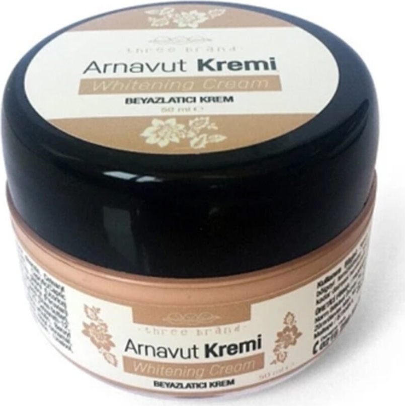 THREE BRAND 50 ML ARNAVUT AKLIK KREMİ 1 AD + RUSSIAN GLARE TÜY DÖKÜCÜ AZALTICI MERHEM 50ML 1 AD