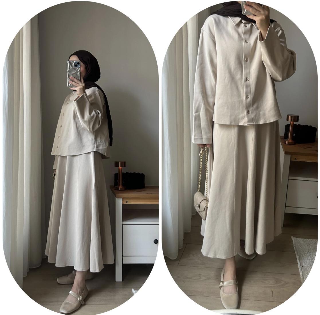 Basic Pamuklu Takım - Bej