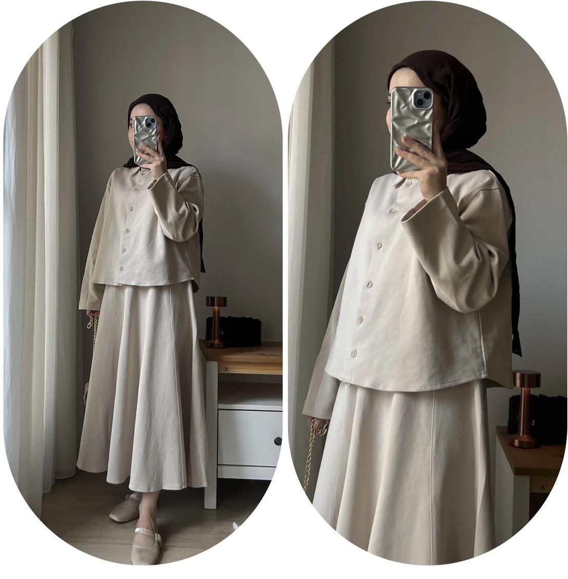 Basic Pamuklu Takım - Bej