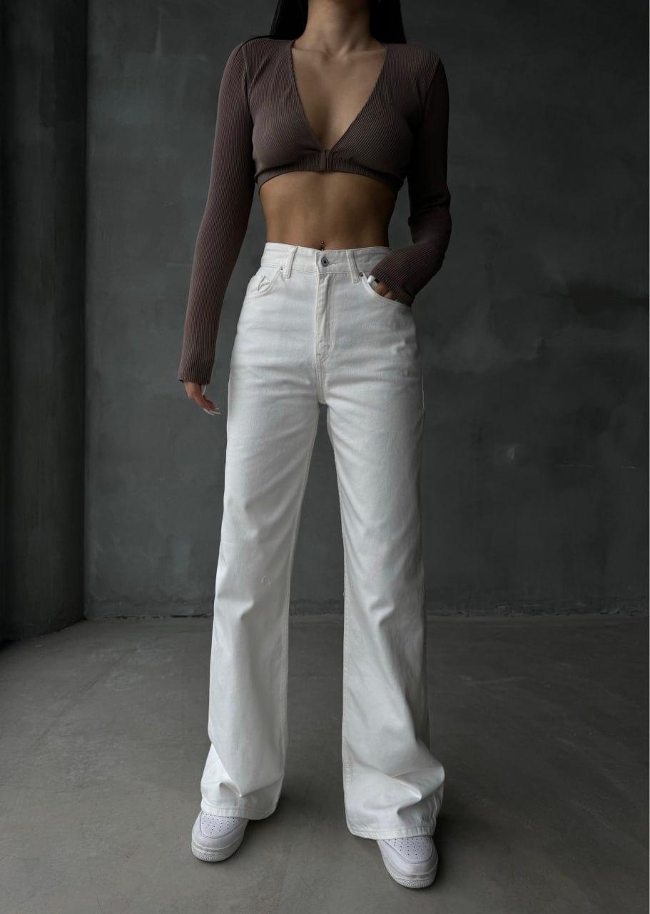 Kadın Kot Pantolon Palazzo