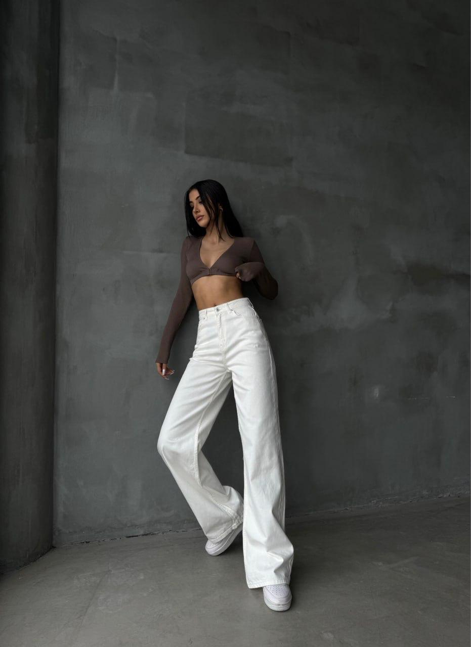 Kadın Kot Pantolon Palazzo