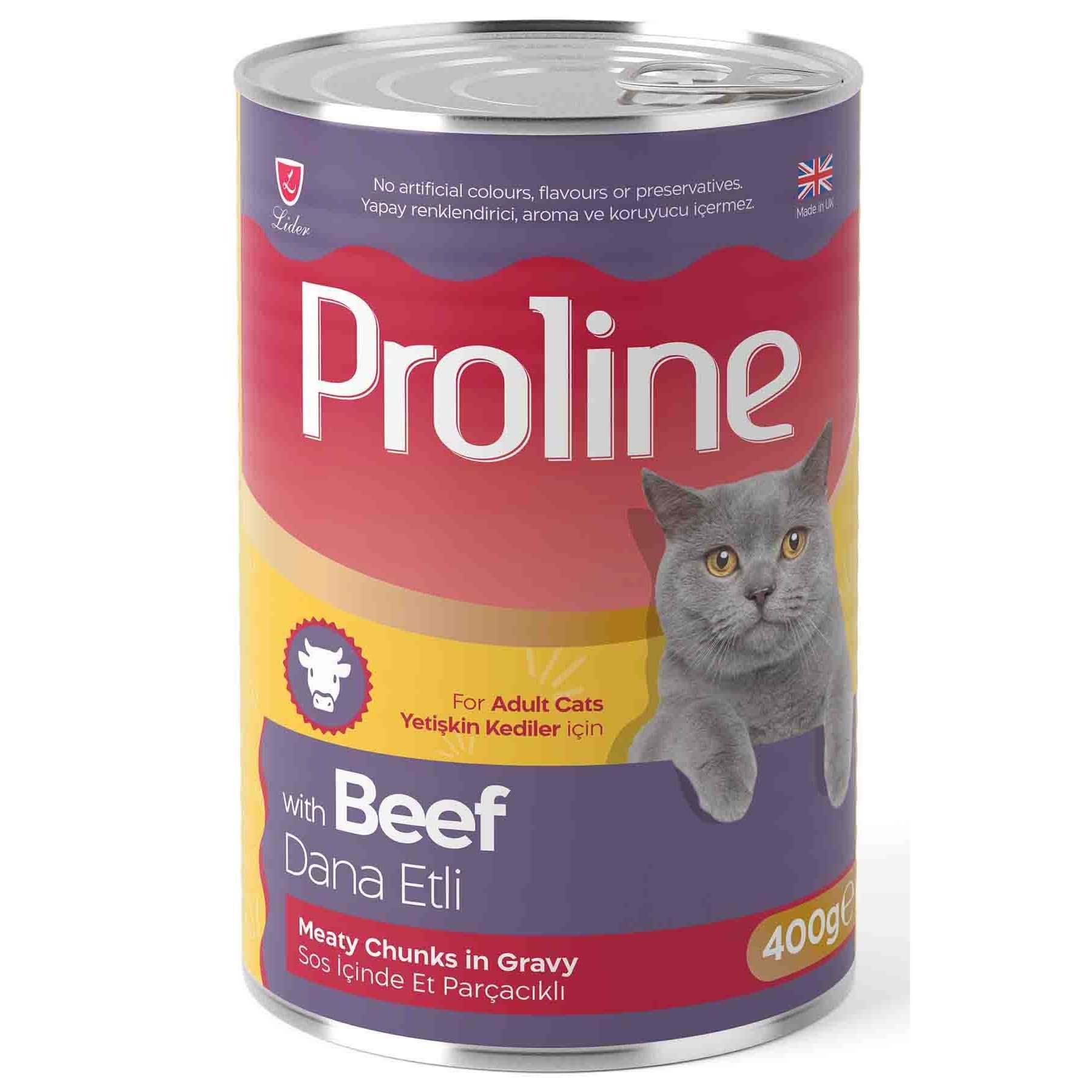 Proline Dana Etli Kedi Konservesi 400 g