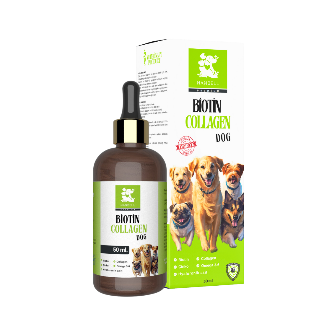 Biotin Collagen for Dog Nanbell – Köpekler İçin Biotin ve Kolajen Desteği