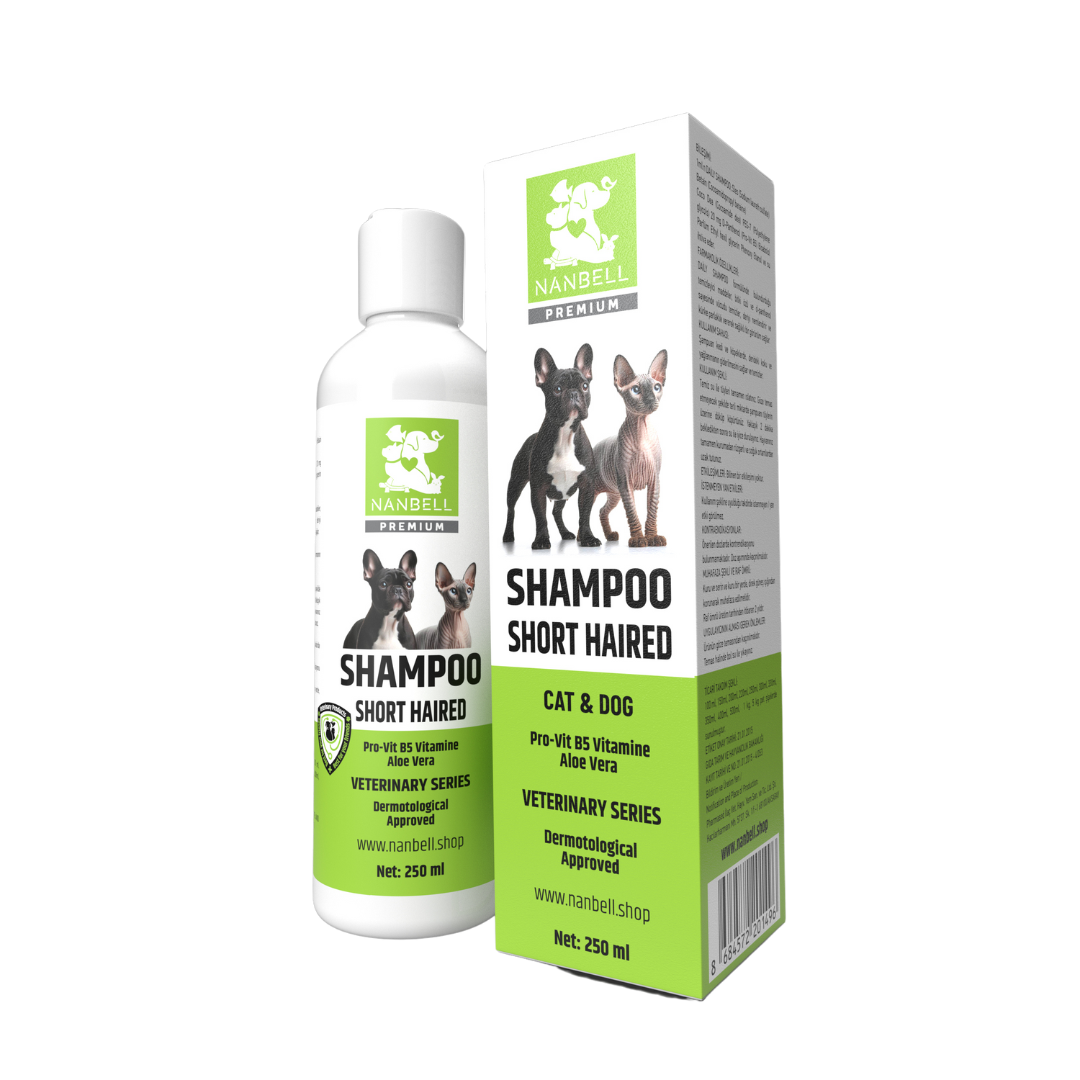Nanbell Shampoo – Short Haired – Cat & Dog – 250 ml