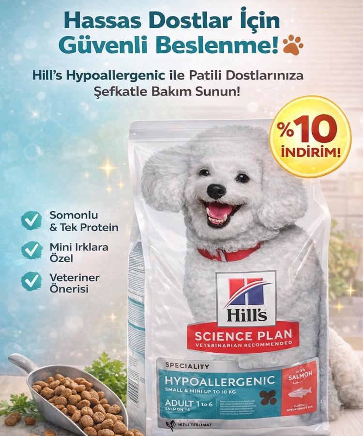 Hill’s Science Plan Hypoallergenic Somonlu mama,