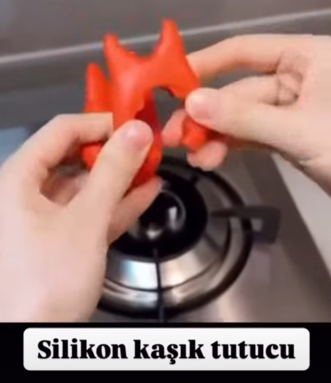 SİLİKON KAŞIK TUTUCU
