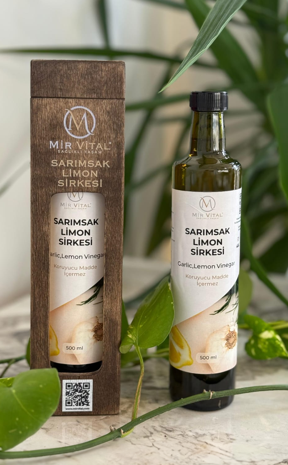 Sarımsak Limon Sirkesi