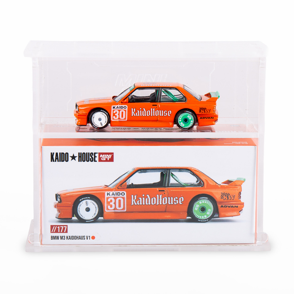 5li Set Kaido House, Mini GT  1:64 Ölçekli DieCast Model Arabalar Akrilik Koruyucu Vitrin
