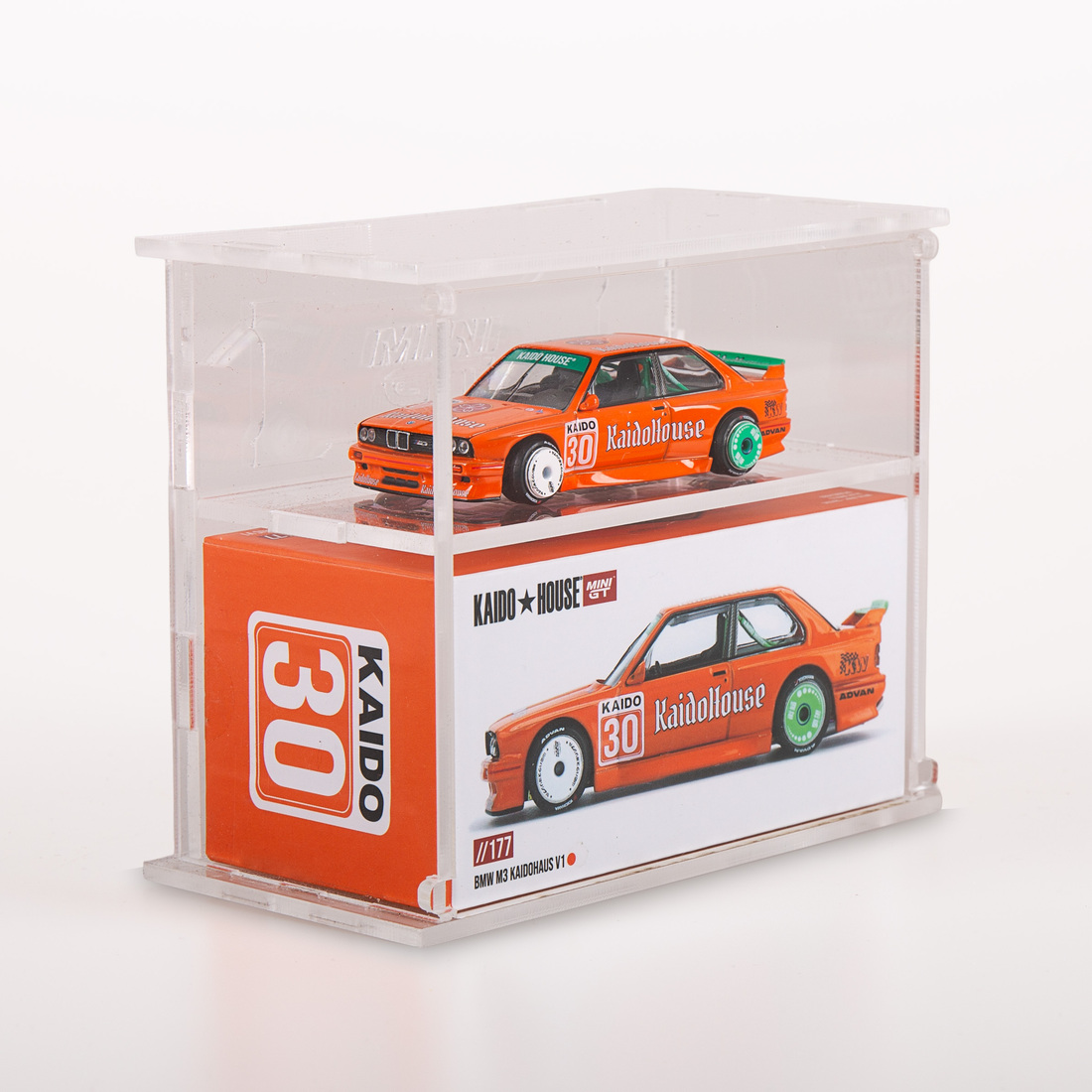 5li Set Kaido House, Mini GT  1:64 Ölçekli DieCast Model Arabalar Akrilik Koruyucu Vitrin