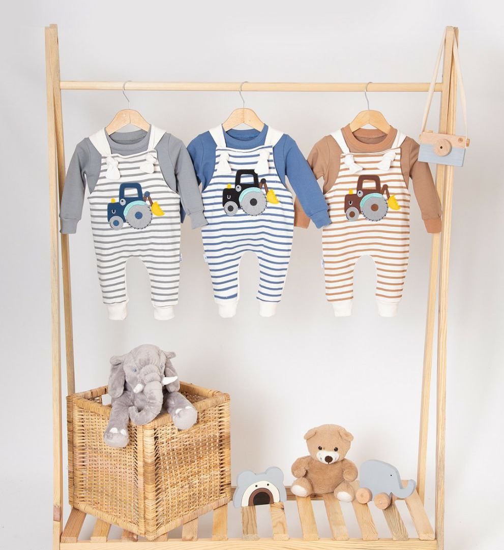 TRAKTÖR DESENLİ 2'Lİ TAKIM