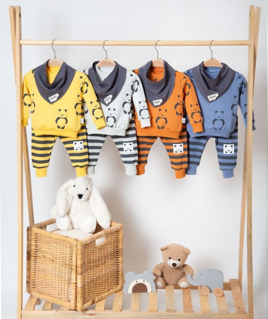 ORJINAL AYI BASKILI 2'Lİ TAKIM