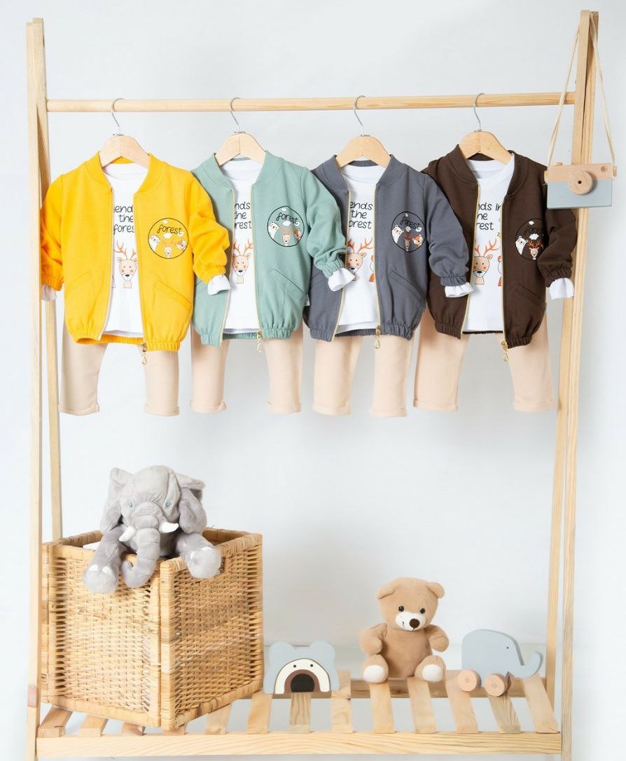 ÜÇ ARKADAŞ BASKILI 2'Lİ TAKIM YEŞİL