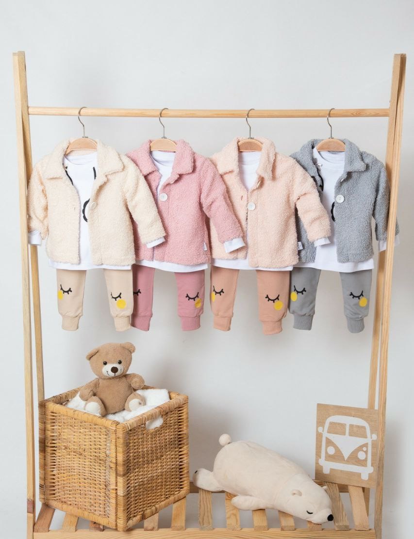 KUĞU BASKILI 3'LÜ TAKIM