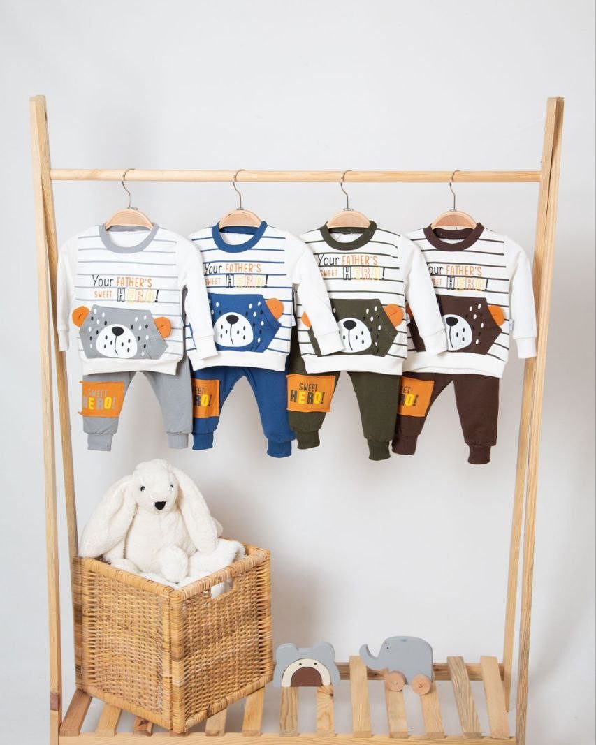 HERO BEAR BASKILI 2'Lİ TAKIM