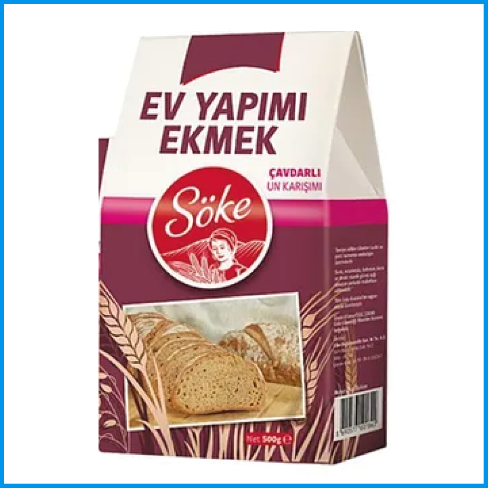 Söke Ev Yapımı Ekmek Çavdarlı Un Karışım 500 g