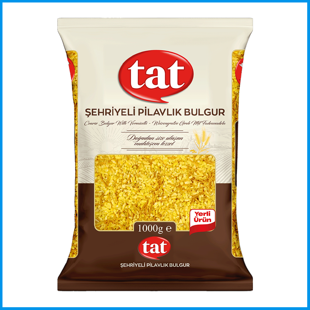 Tat Şehriyeli Pilavlık Bulgur 1 kg