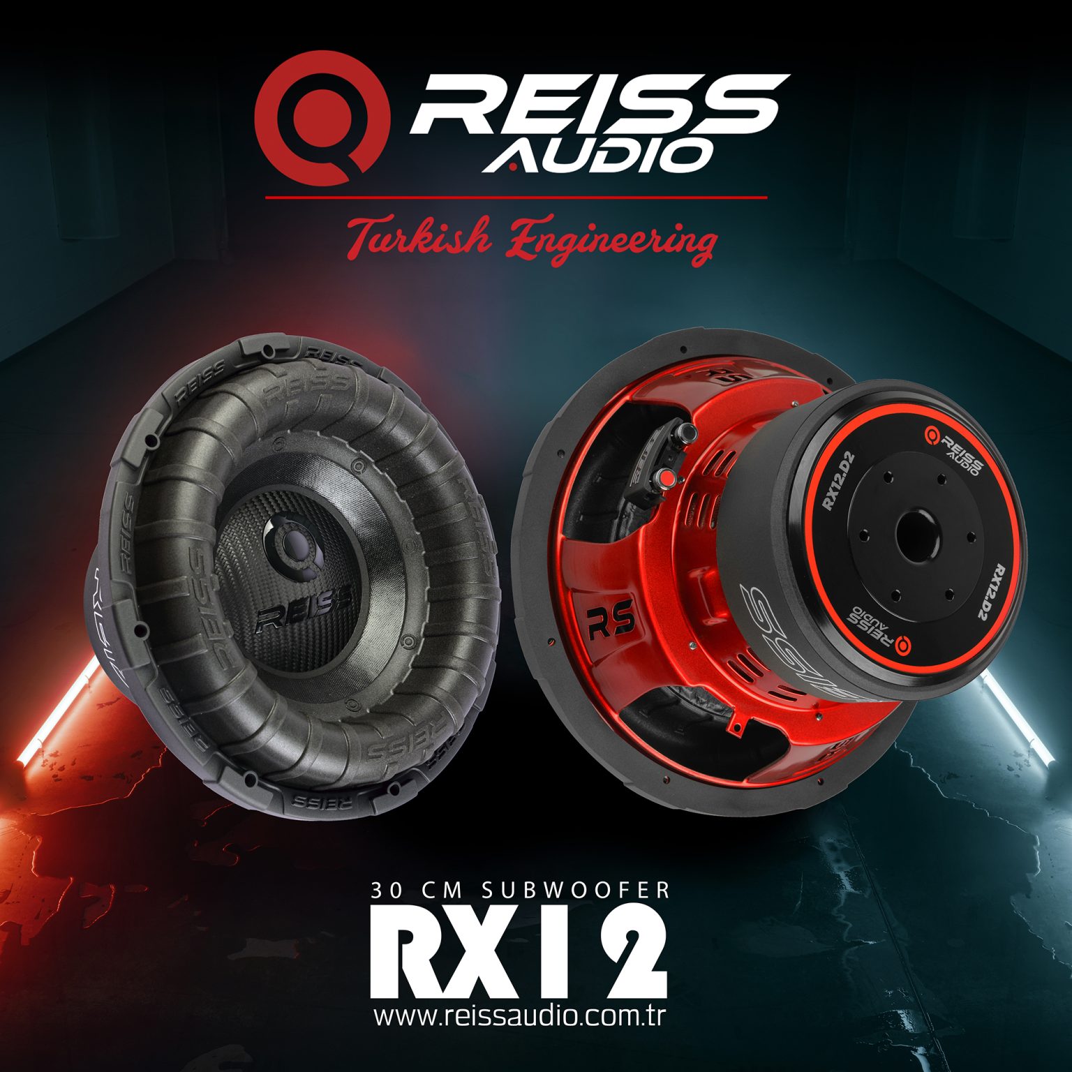 REISS RX12 1200W 600RMS