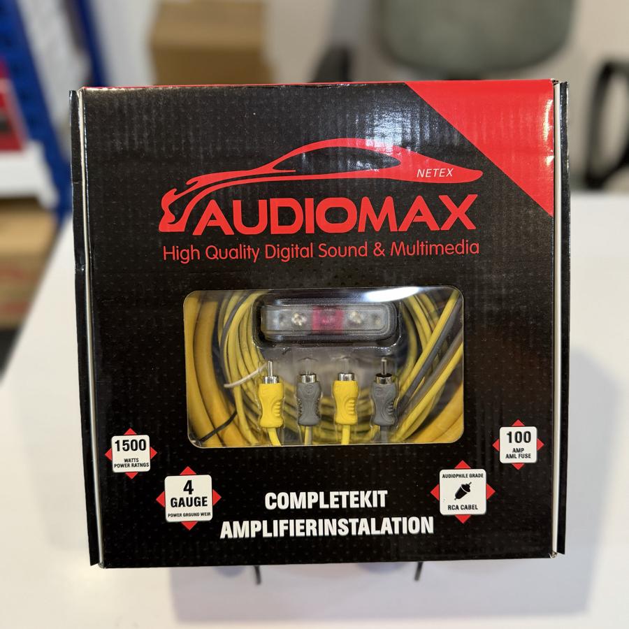 AUDIOMAX 4GA KABLO SETİ