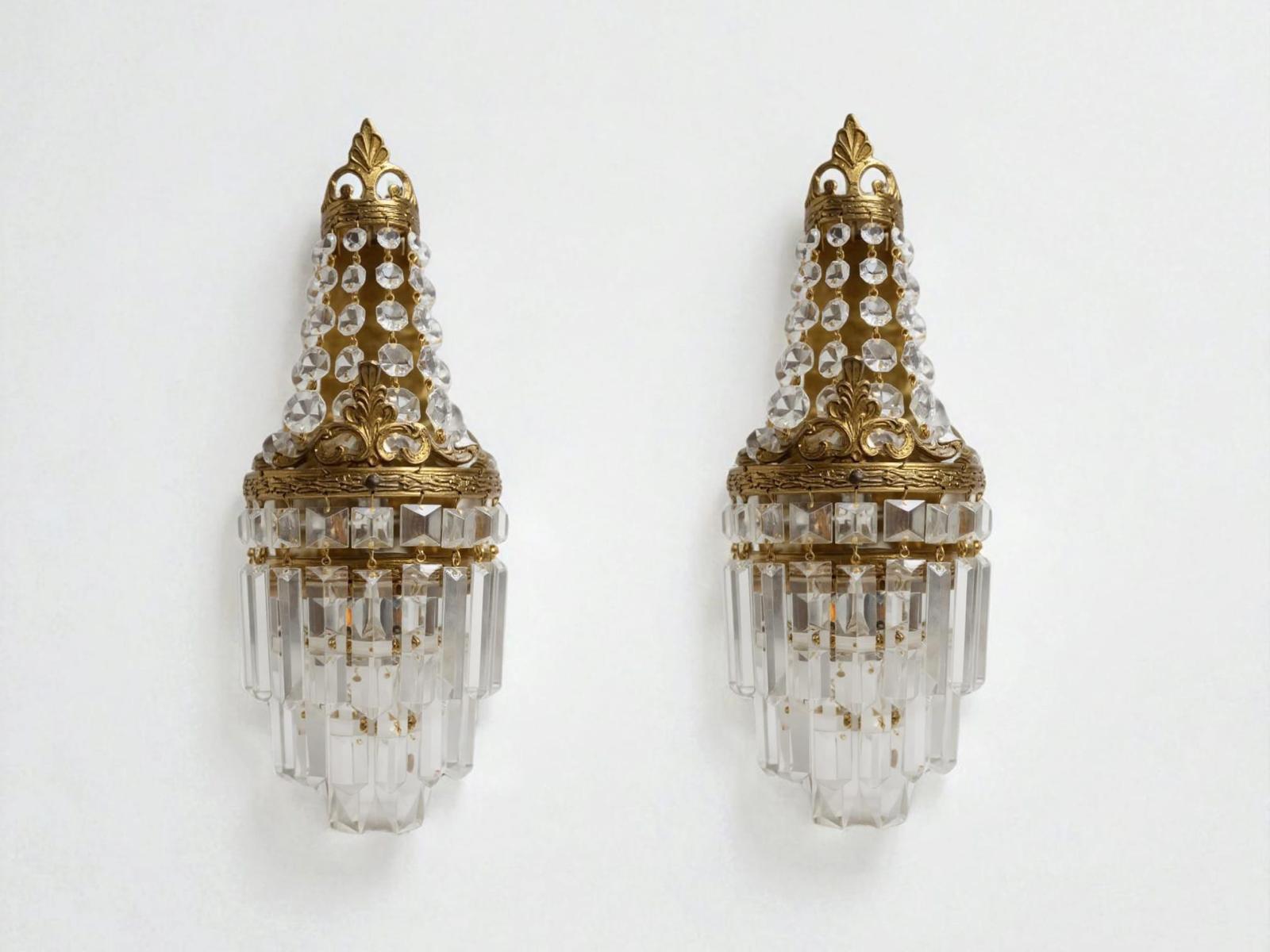 Bronz Kristal Aplik