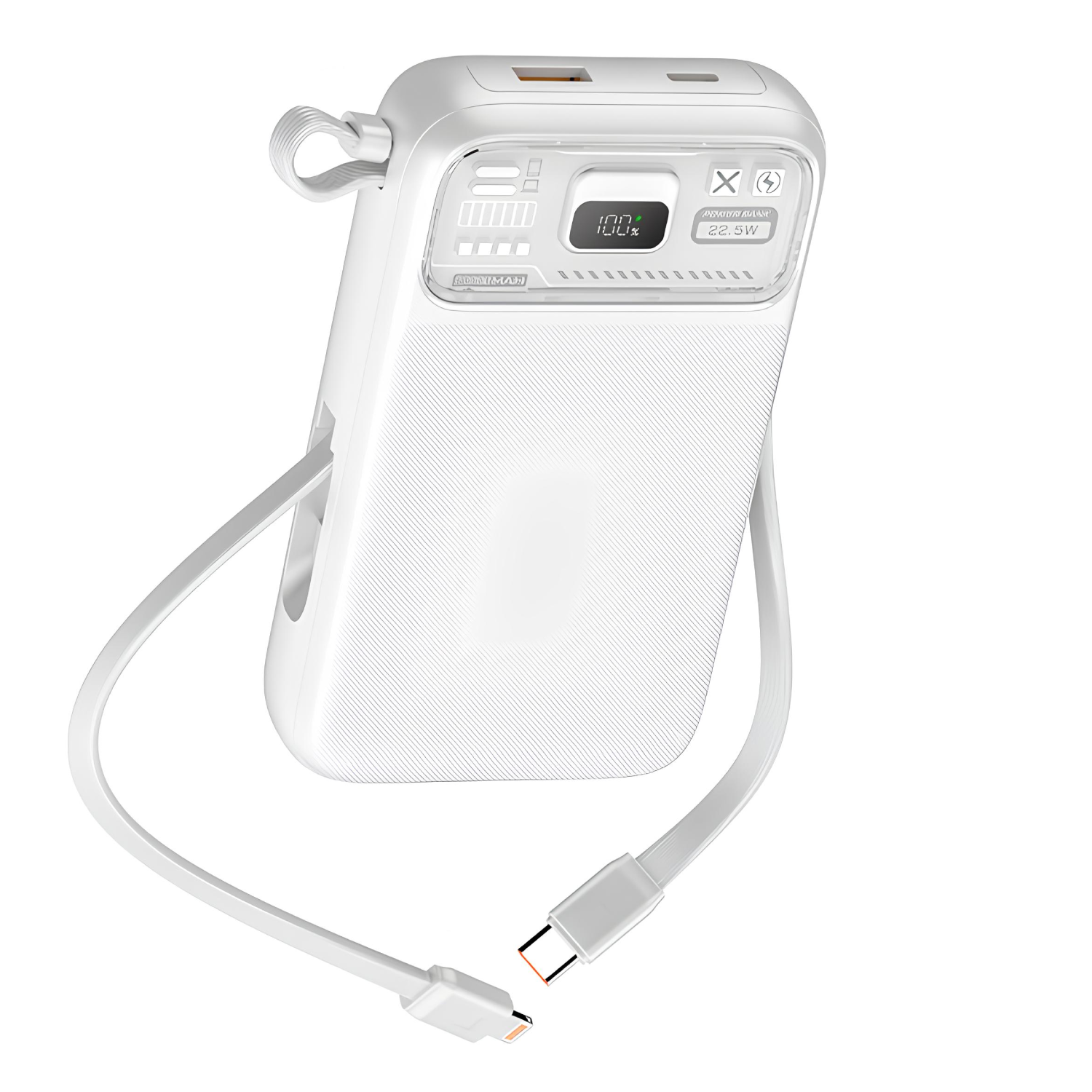 20W + 15W PD 15W 10000 MAh Taşınabilir Powerbank (Beyaz)