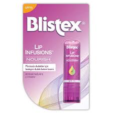 Blistex Lip Infusions Nourish SPF 15 Pürüzsüz Dudaklar İçin Besleyici Dudak Bakım Kremi 3.7gr