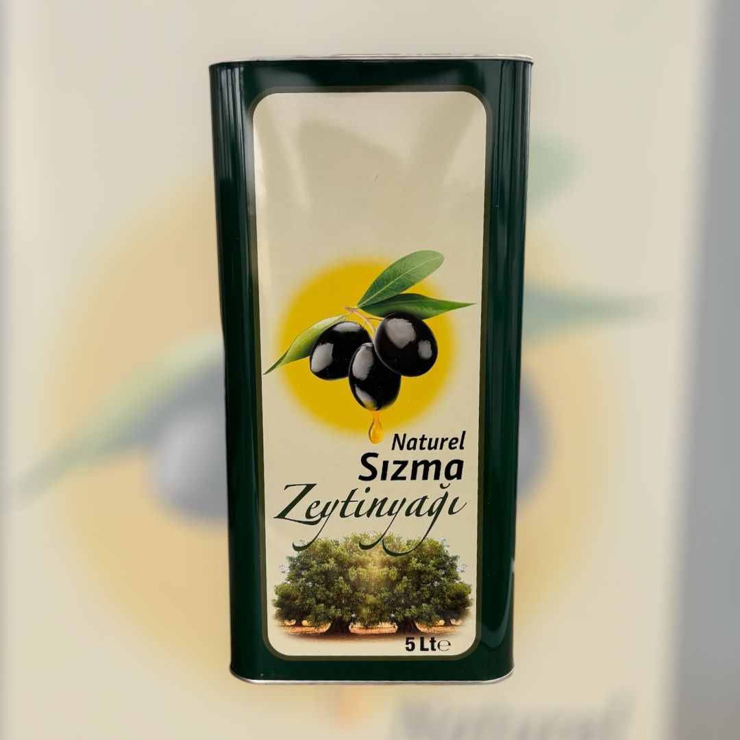 Olgun Hasat Tirilye 5000ml Soğuk Sıkım Sızma Zeytinyağı - 5000 ml