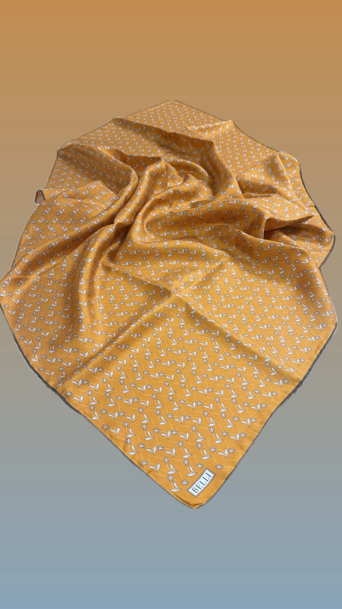 BELLİ TWİL İPEK EŞARP