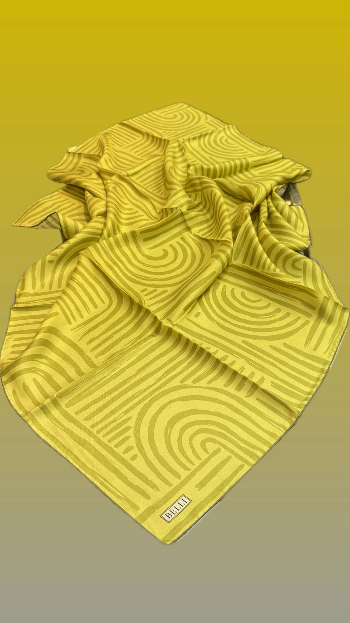 BELLİ TWİL İPEK EŞARP