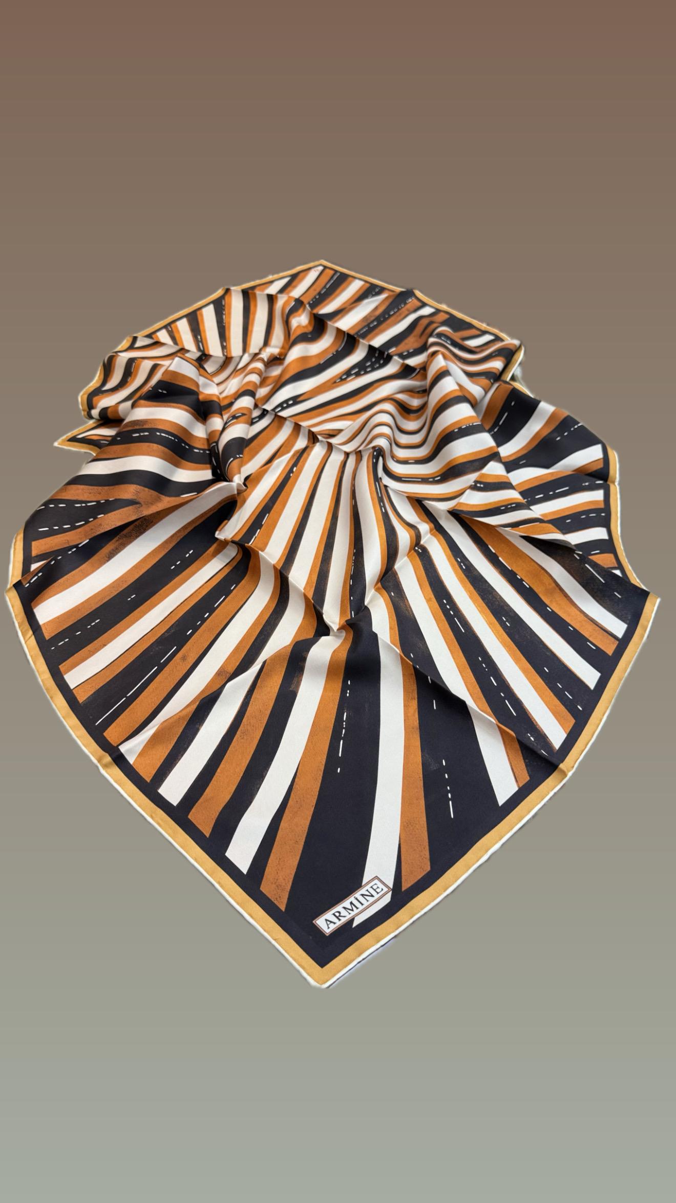 ARMİNE TWİL İPEK EŞARP