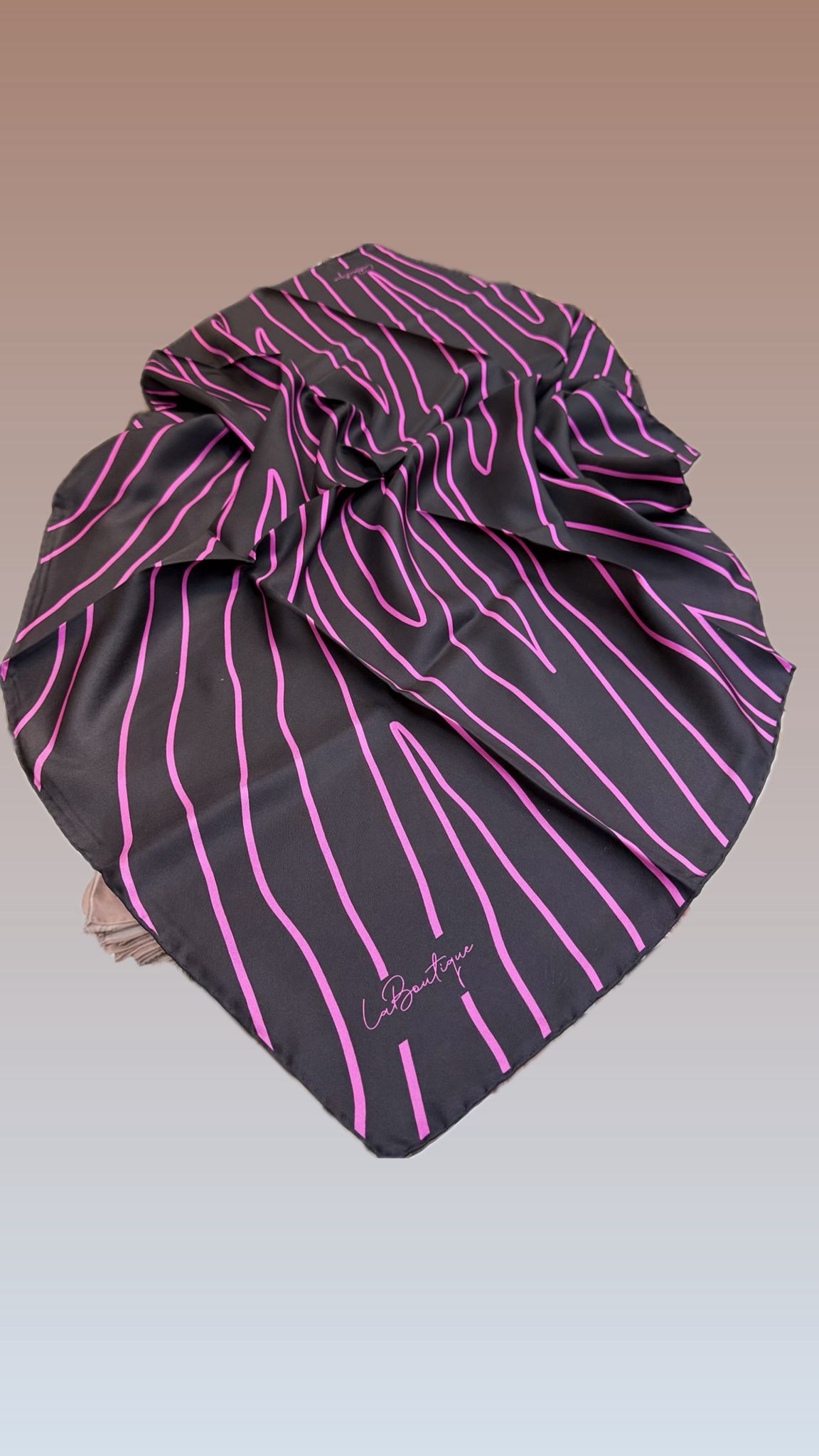 LA BOUTİQUE TWİL İPEK EŞARP