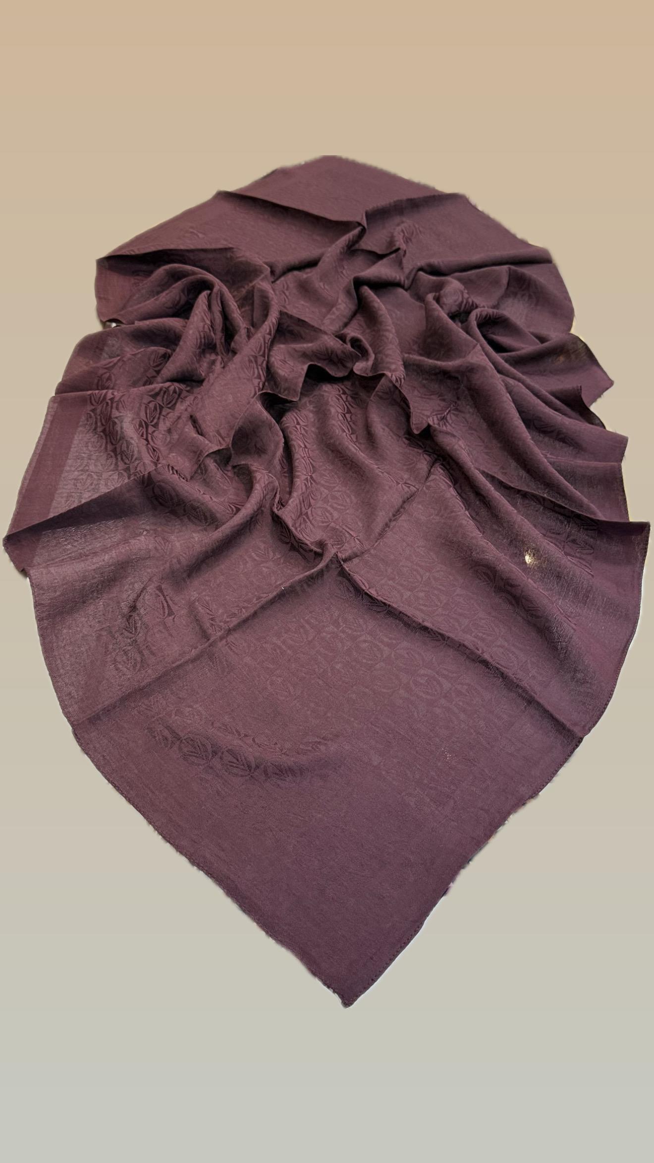 VALENTİNO LYOCELL EŞARP (KOYU BORDO)