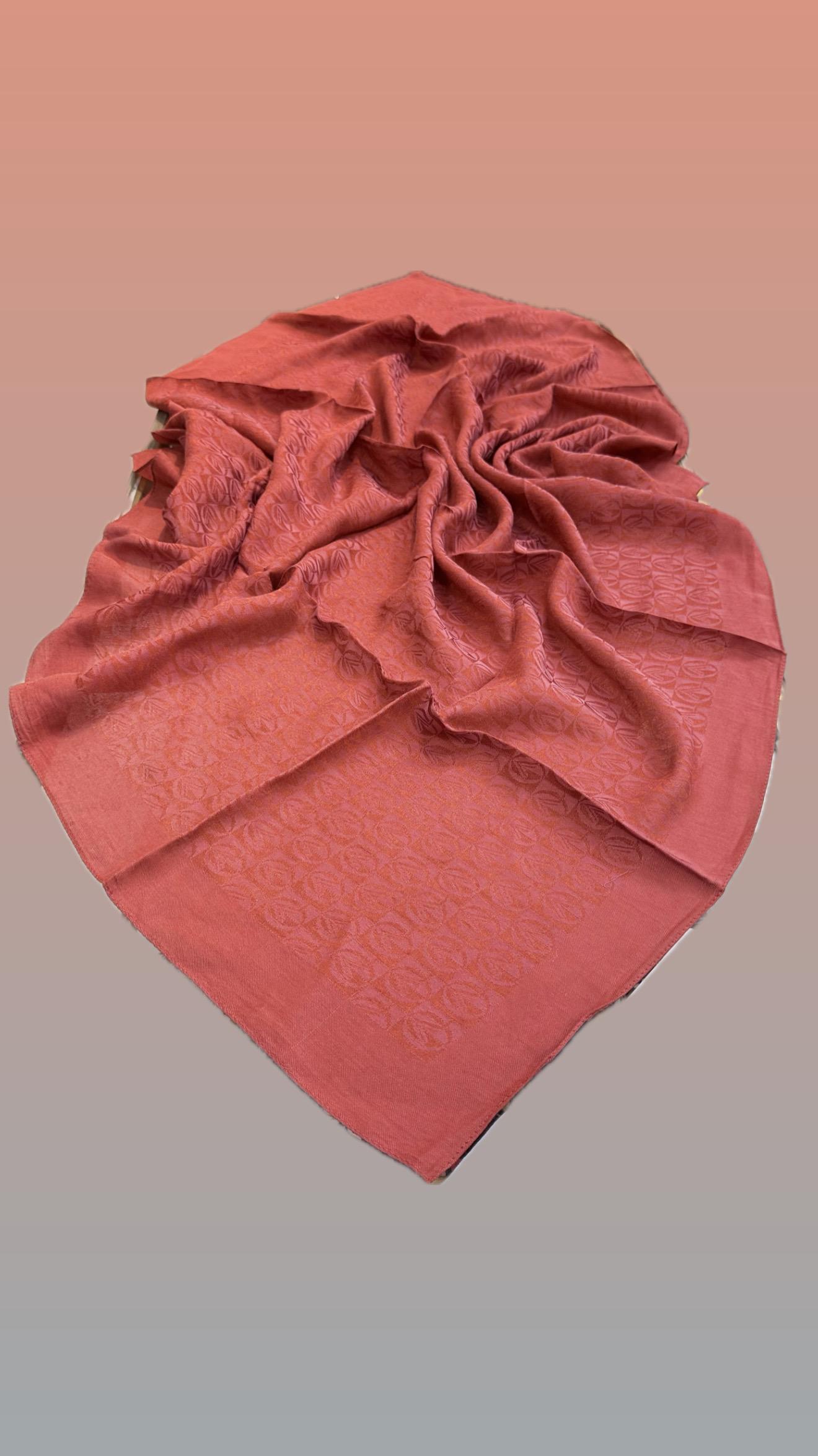 VALENTİNO LYOCELL EŞARP(KİREMİT)