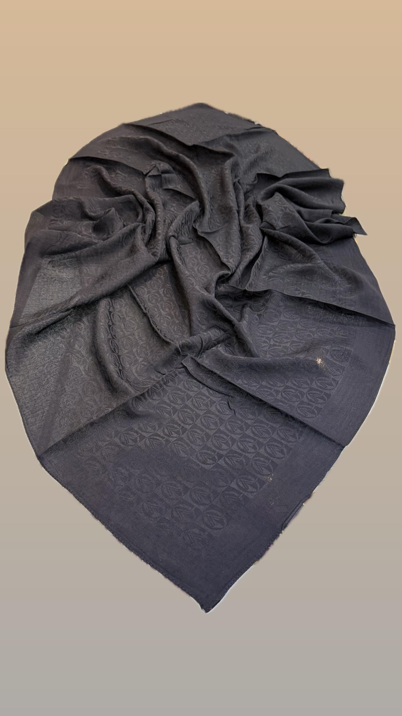 VALENTİNO LYOCELL EŞARP (SİYAH)