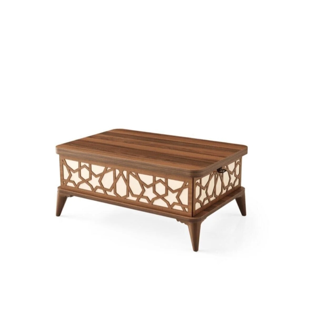 İşlemeli akilli sehpa,