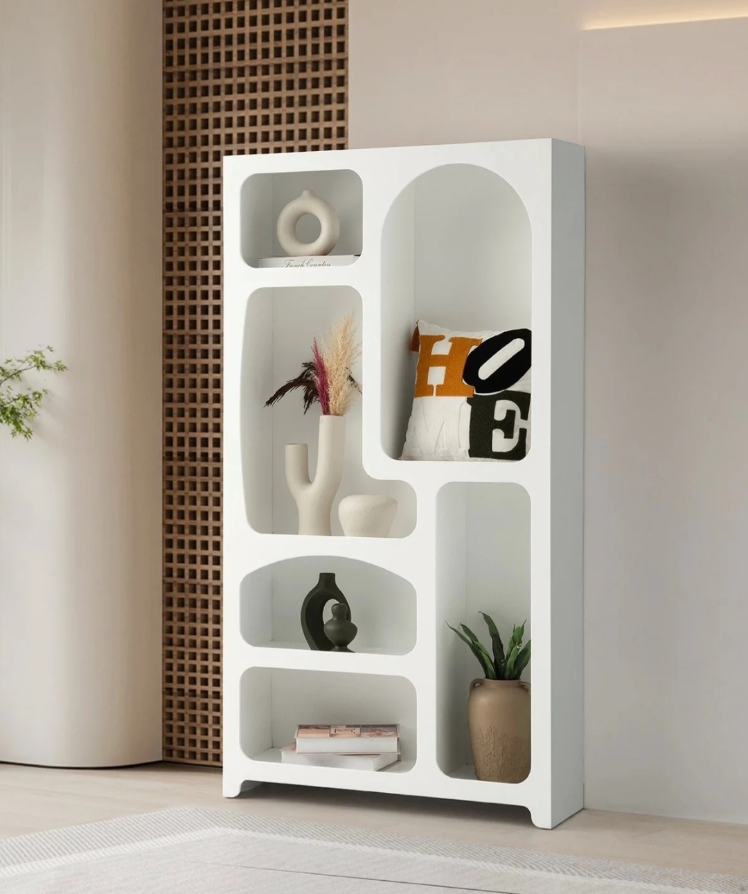 Dekoratif Kitaplık – Estetik ve Kullanışlı Tasarım