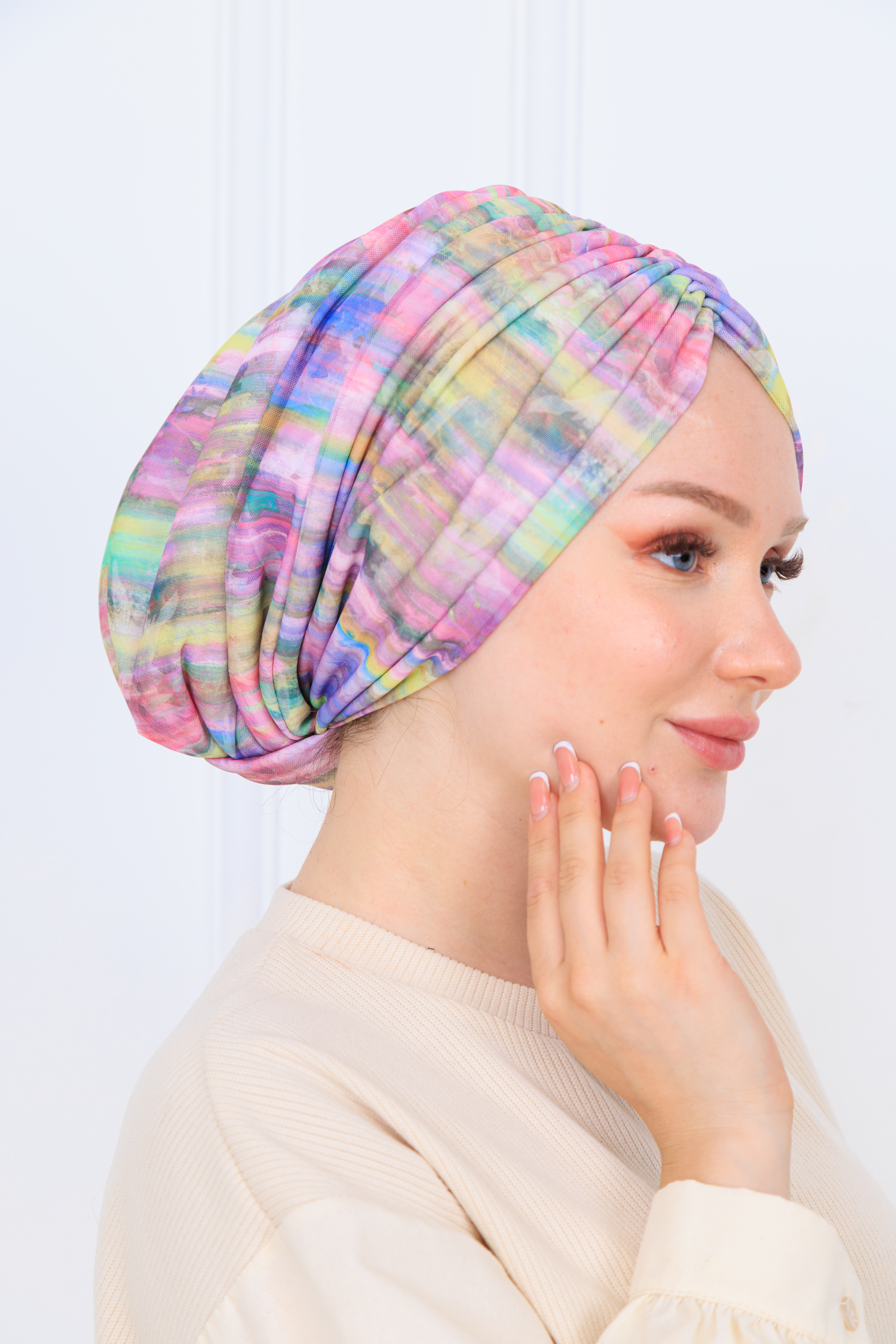 drapeli dolgulu batık bone