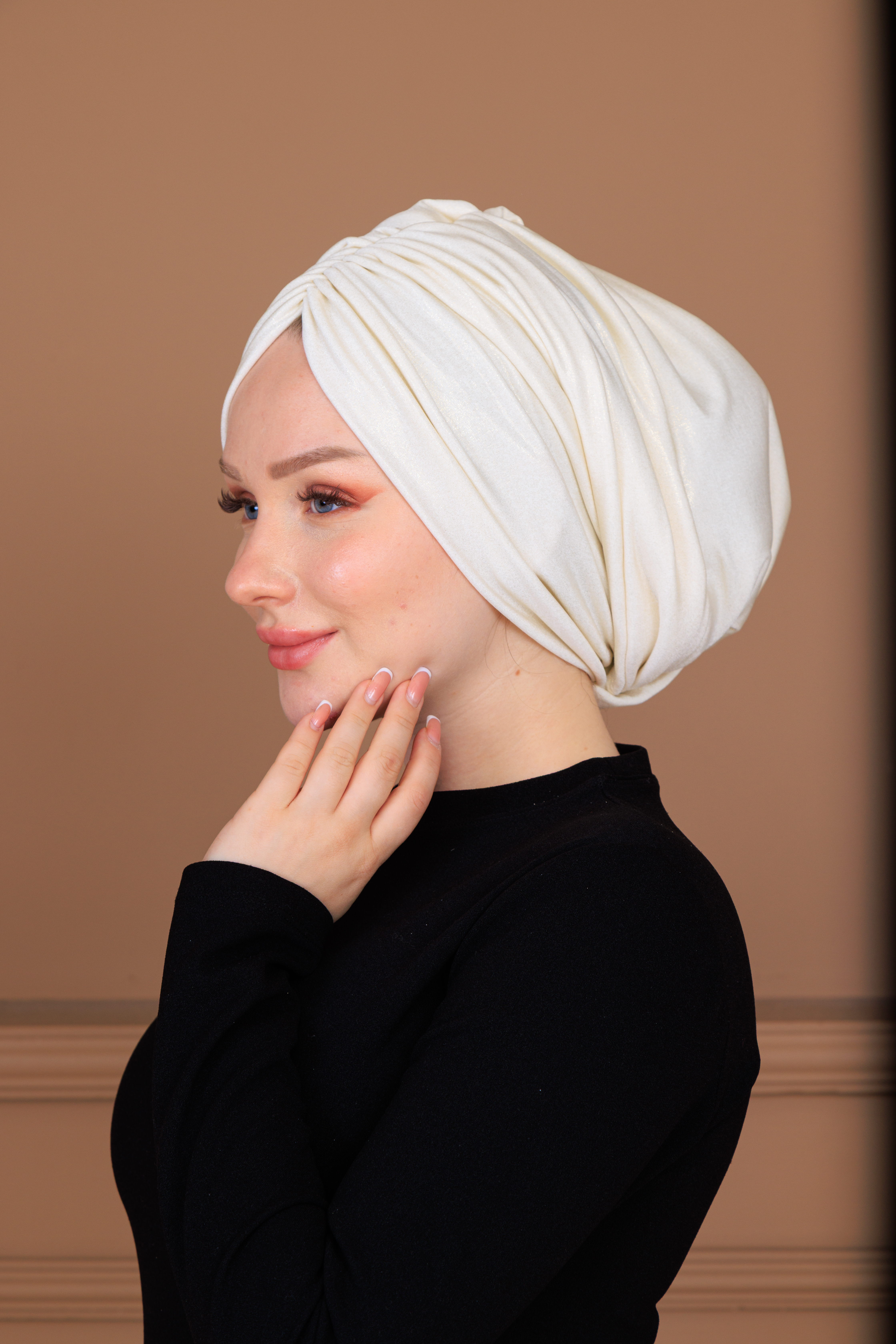 drapeli dolgulu sedef bone