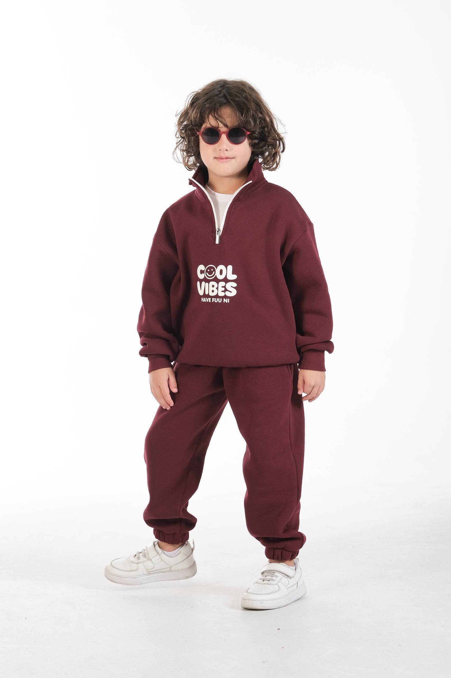 Garson Boy Fermuarlı Takım 5-14 Yaş