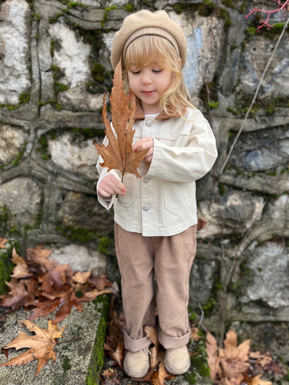Laciel Paris Denim Kadife Yakalı Ceket