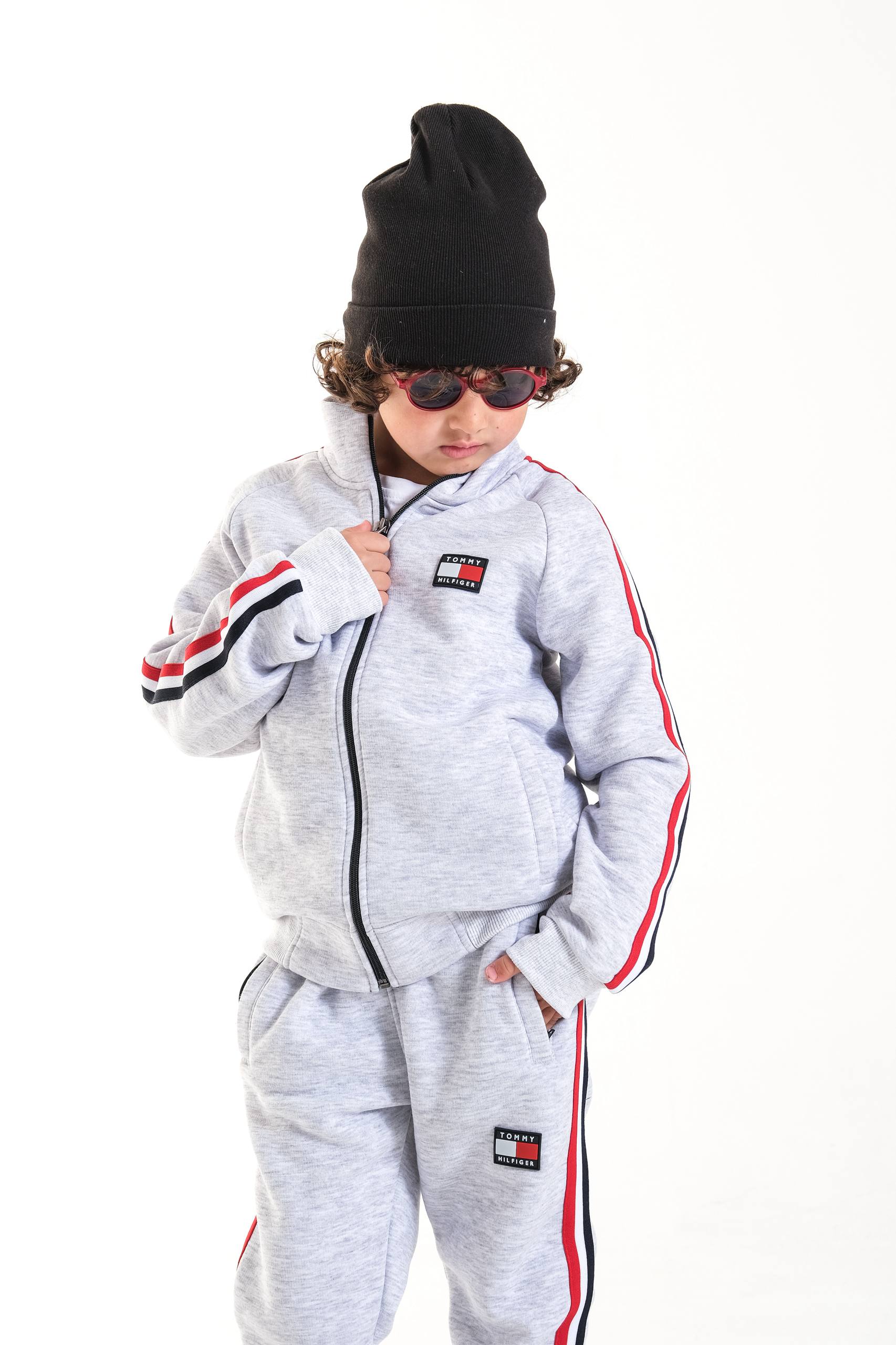 Erkek Çocuk Garson Boy Fermuarlı Eşofman Takımı 5-14 Yaş