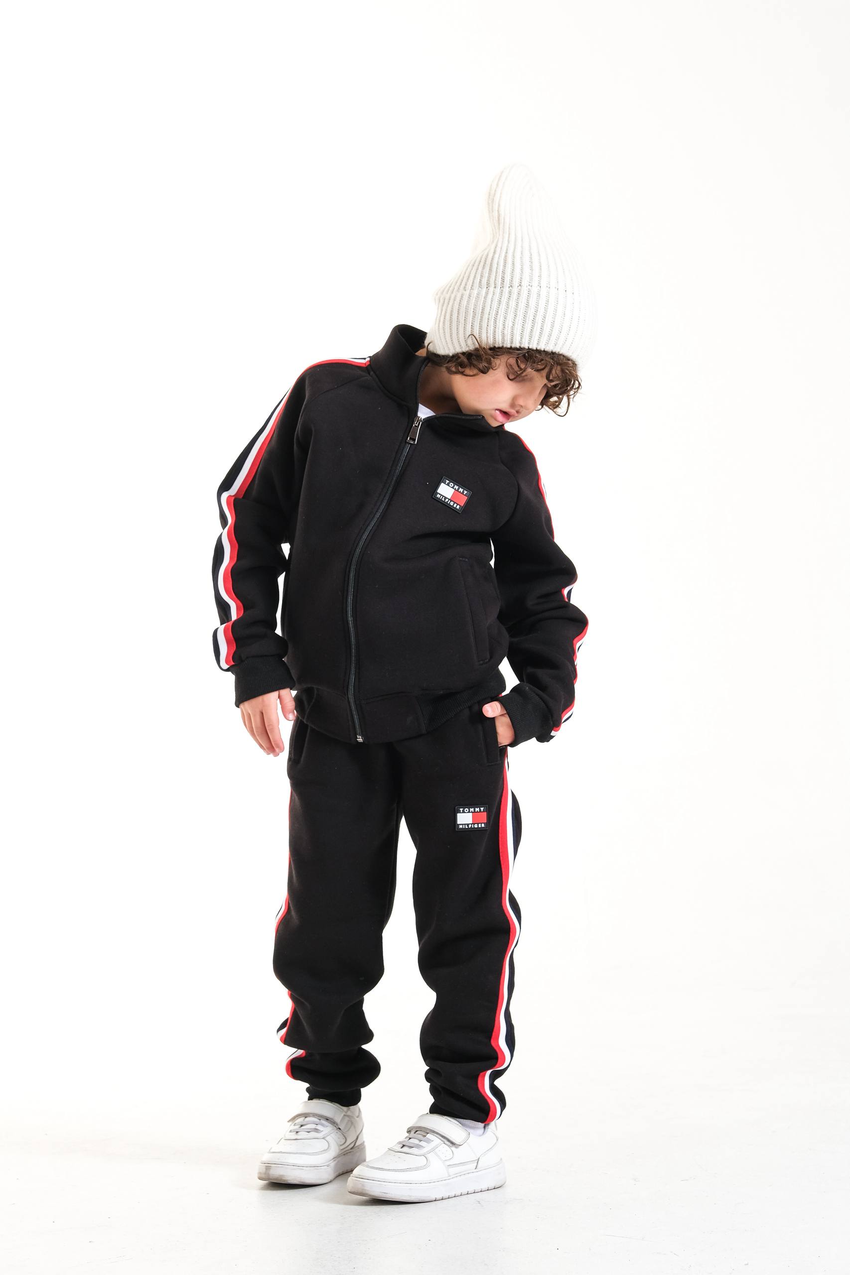 5–14 Yaş Çocuk 3 İplik Yoğun Şardonlu Eşofman Takımı