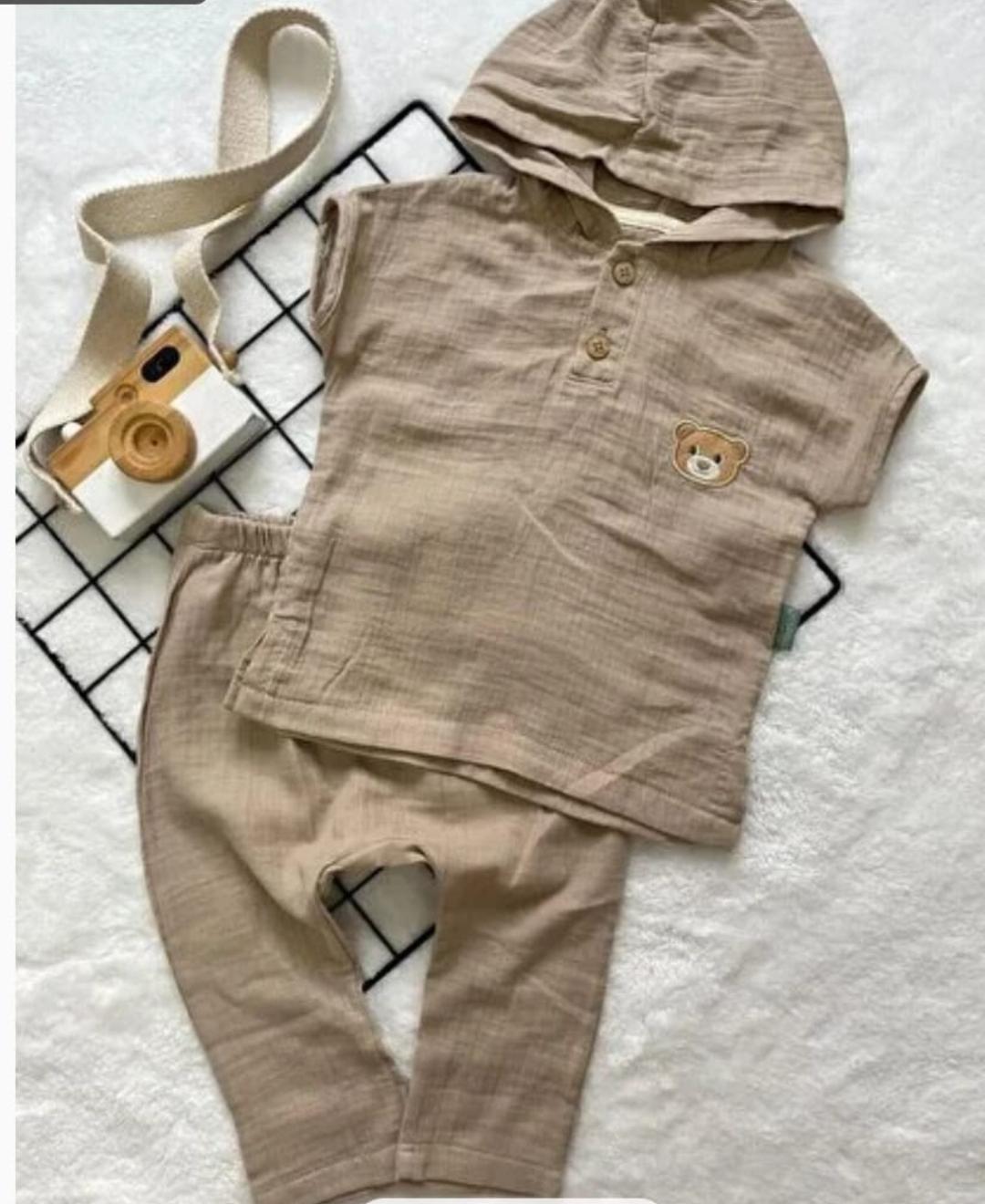 Ayıcıklı Müslin Takım