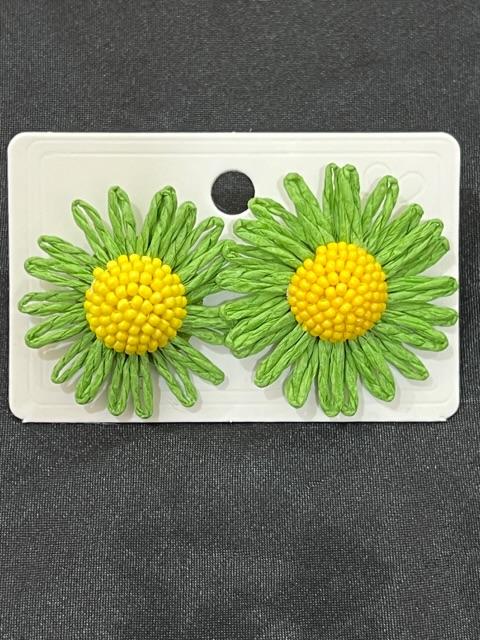 Çiçek tasarım küpe