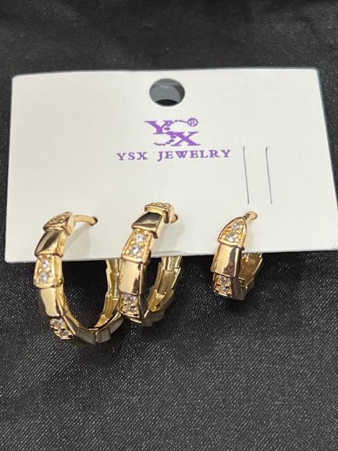 Xuping Üçlü set küpe